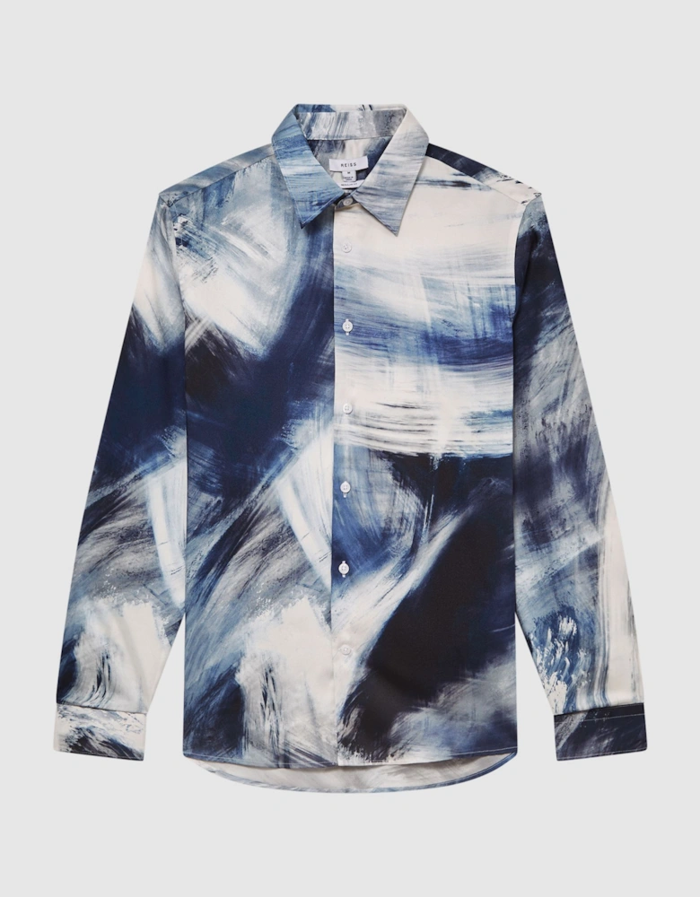 Slim Fit Printed Shirt