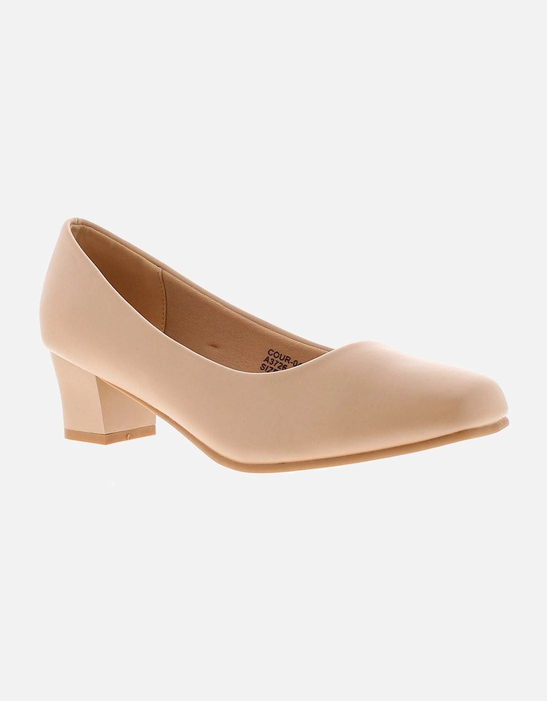Womens Shoes Court Carly Slip On nude UK Size, 6 of 5