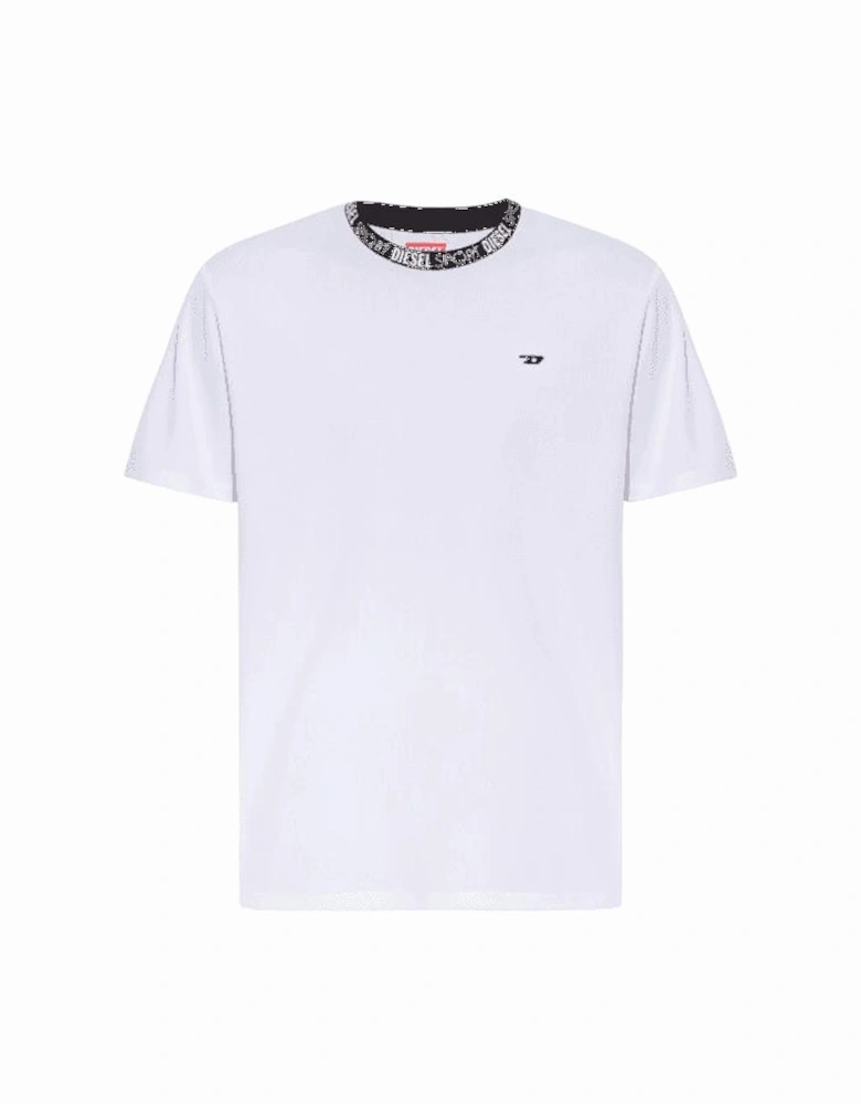 Amtee Sports Breathable White Cotton T-Shirt