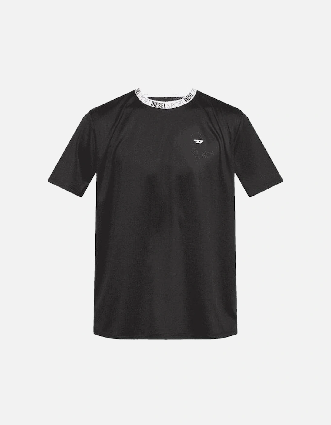 Amtee Sports Breathable Black Cotton T-Shirt, 4 of 3