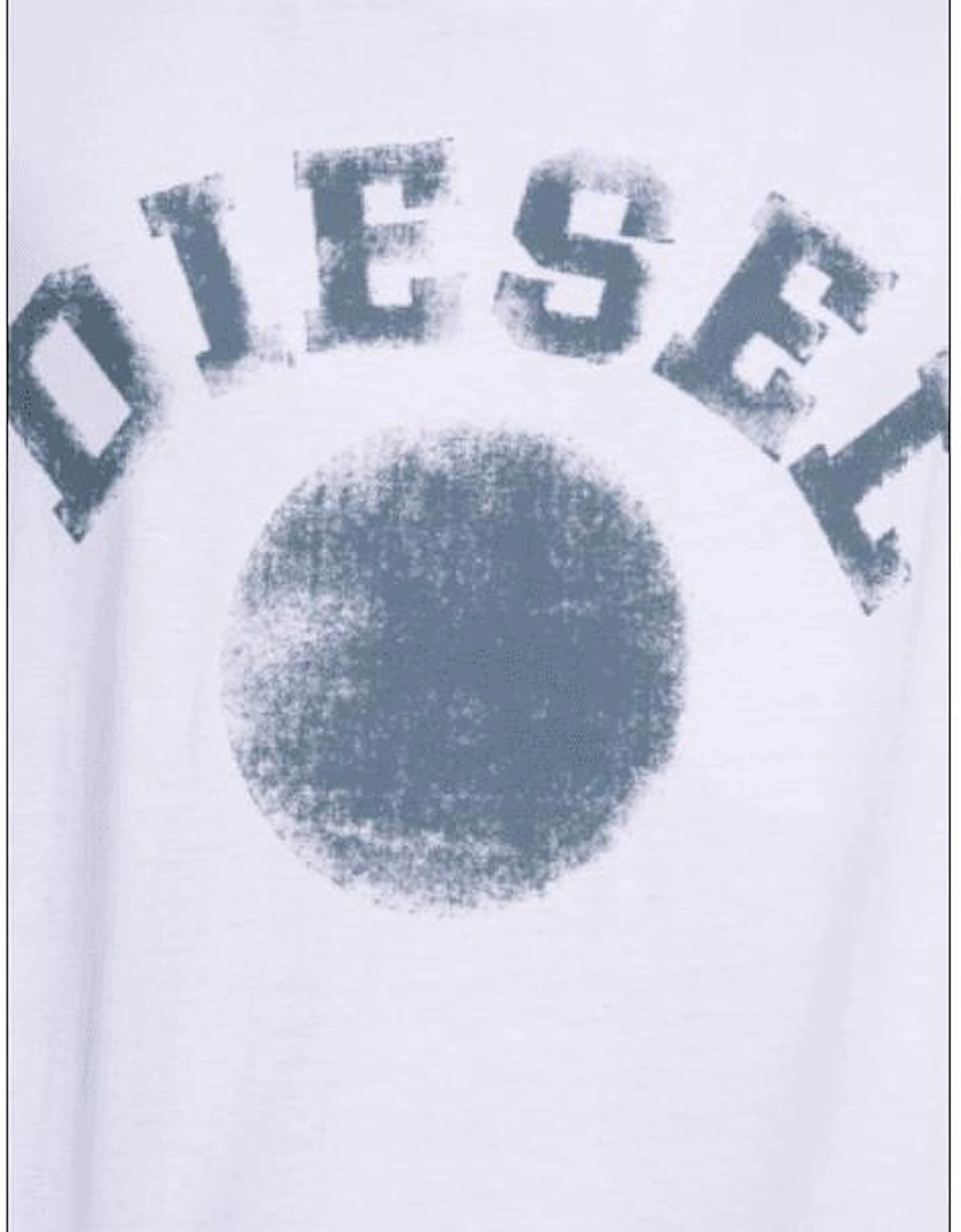 T-Diegor Chalk Logo Cotton White T-Shirt