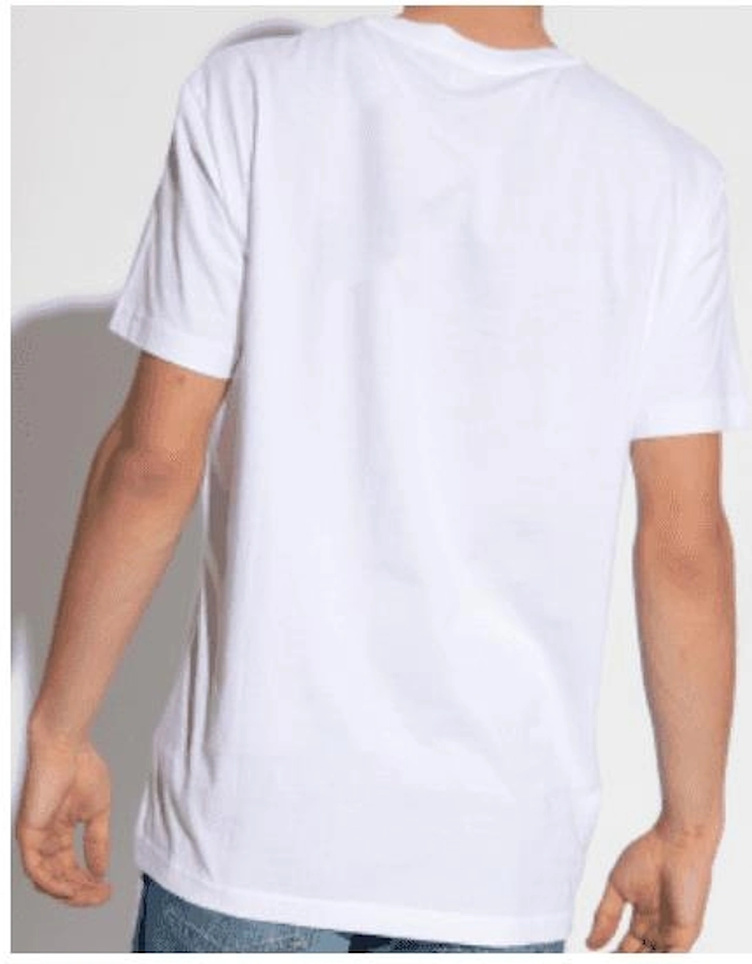 T-Diegor Chalk Logo Cotton White T-Shirt