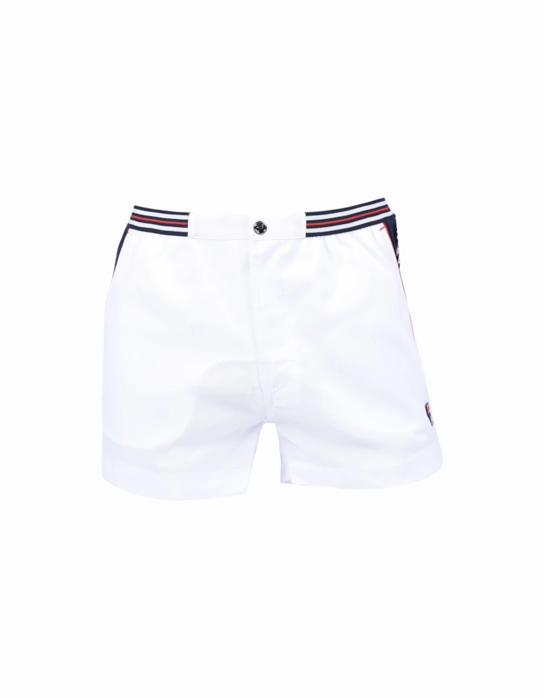 Vintage Hightide 4 Terry Pocket Stripe Shorts White/white/navy