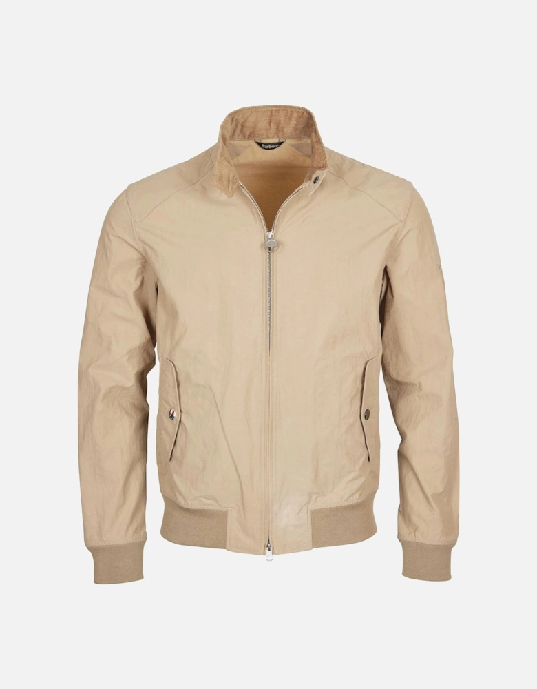 Steve McQueen Rectifier Harrington Jacket Military Brown