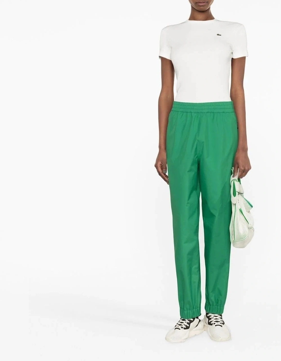 Moncler Moncler Women's Womens Cotton Trousers - Green
