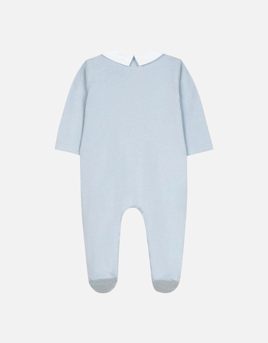 Boys Blue Jersey Babygrow