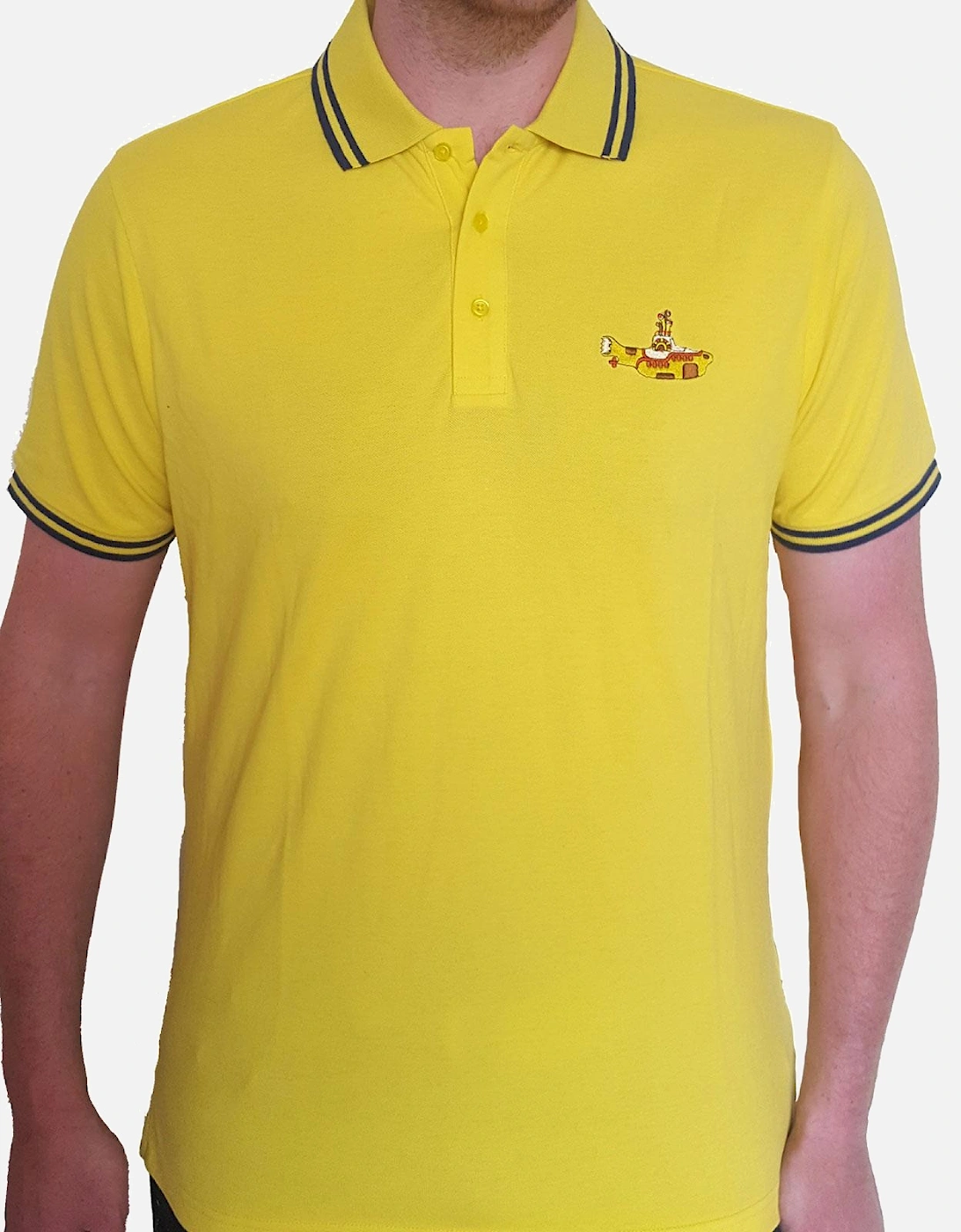 Unisex Adult Yellow Submarine Polo Shirt, 2 of 1