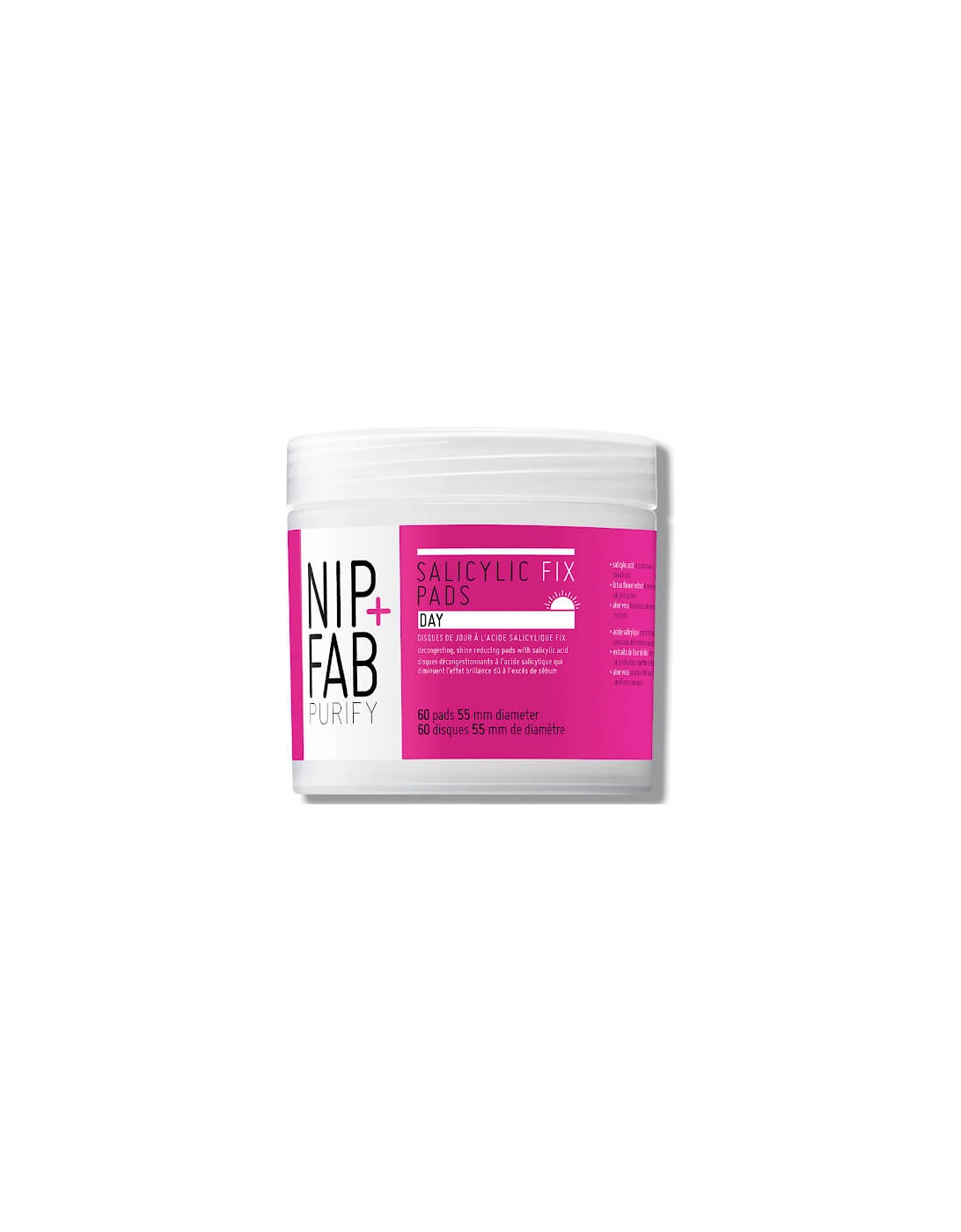 NIP+FAB Teen Skin Fix Salicylic Acid Day Pads 60 Pads, 2 of 1