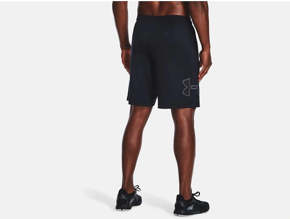 Mens Tech Loose Fit Wicking Graphic Shorts