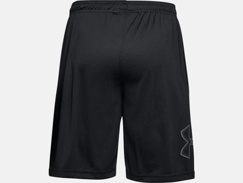 Mens Tech Loose Fit Wicking Graphic Shorts