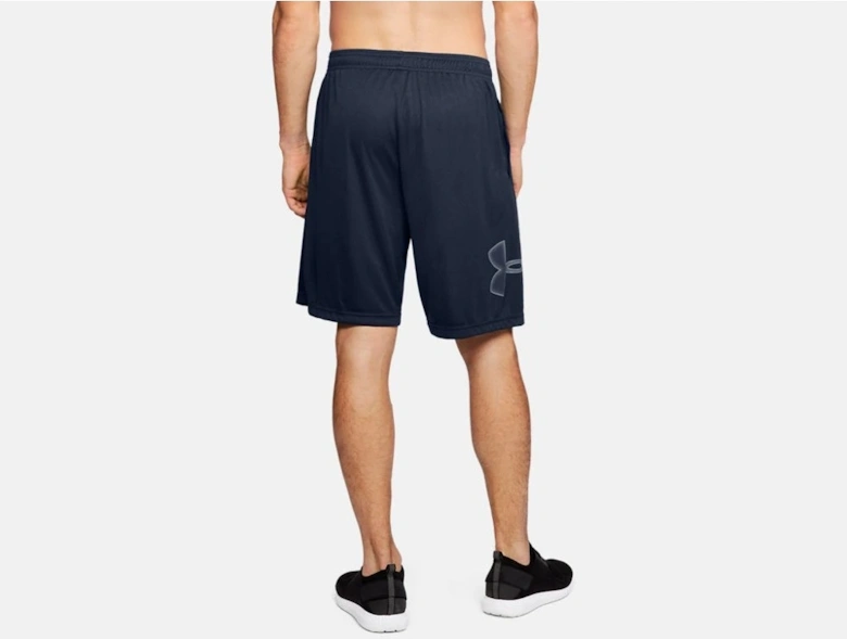 Mens Tech Loose Fit Wicking Graphic Shorts