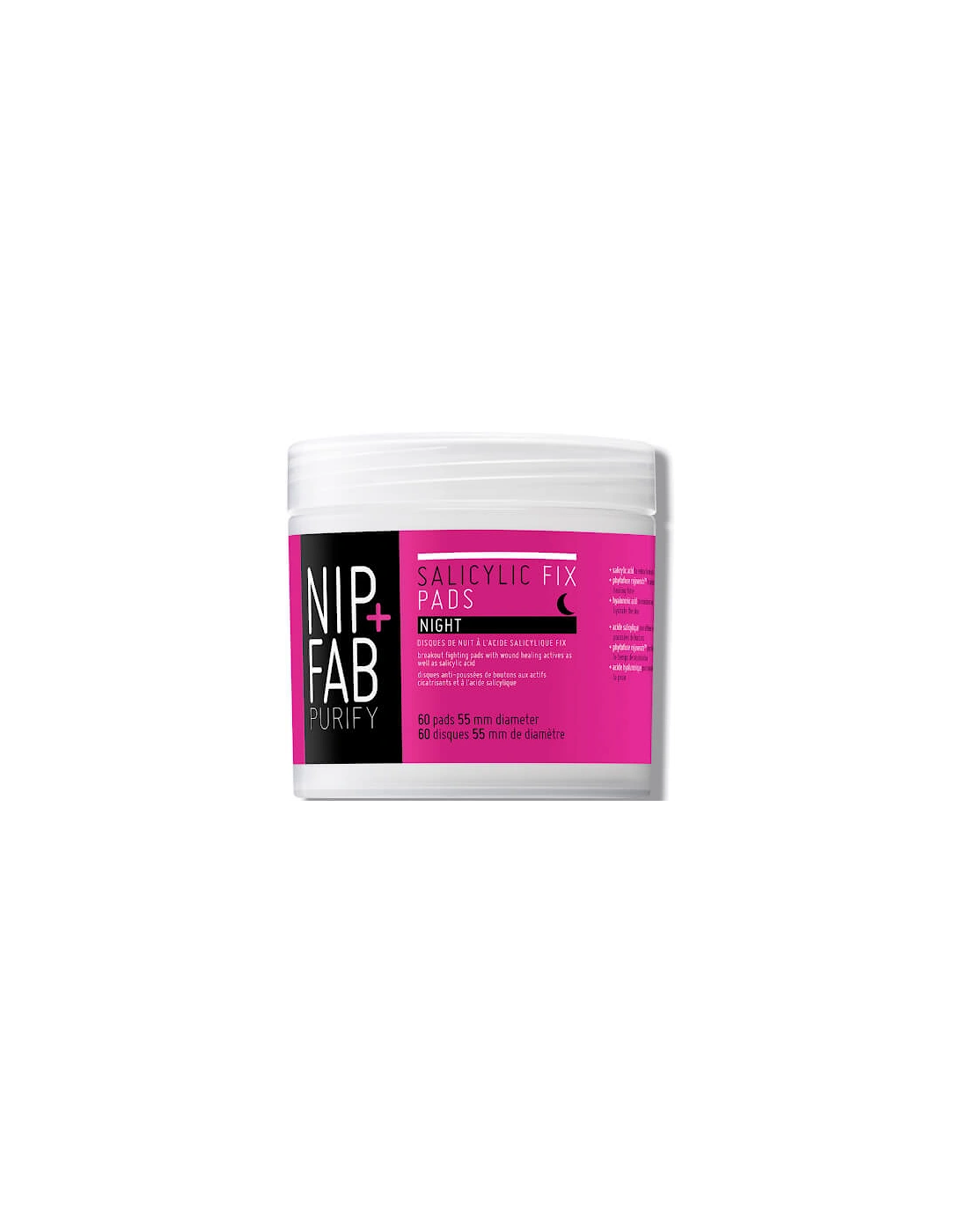 NIP+FAB Teen Skin Fix Salicylic Acid Night Pads 60 Pads - NIP+FAB, 2 of 1