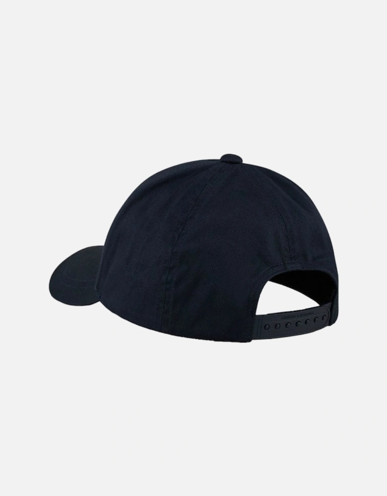 Mens Woven Baseball Cap Navy