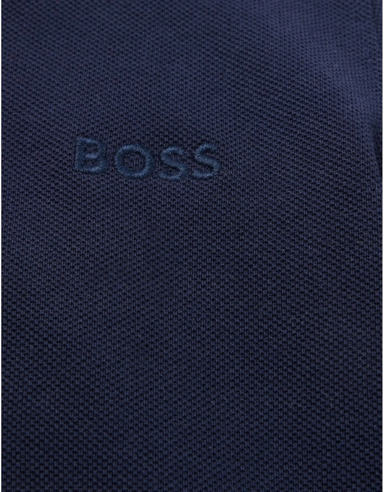 Boy's Navy Blue Polo Shirt