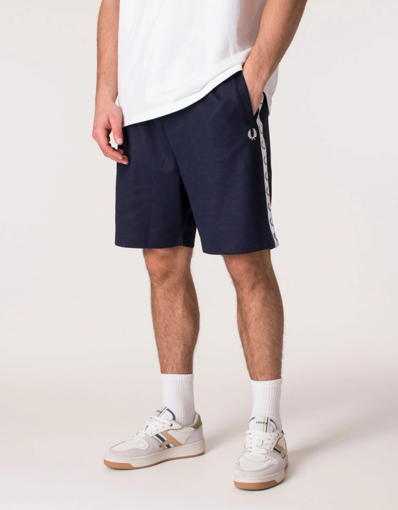 Regular Fit Taped Tricot Shorts
