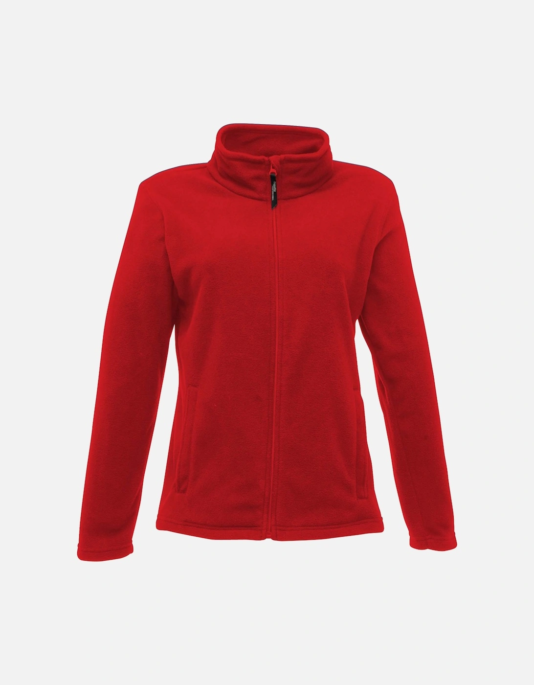 Ladies Micro Full Zip Fleece Jacket TRF565 Red, 2 of 1