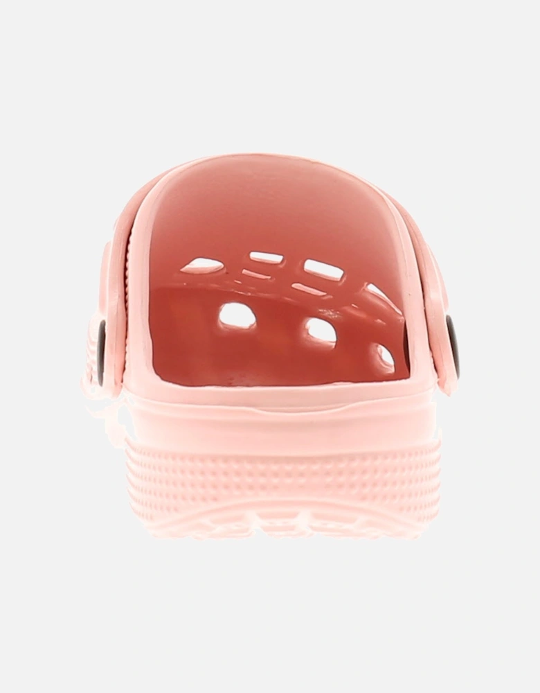 Girls Sandals Infants Clogs Sliders Pop pink UK Size