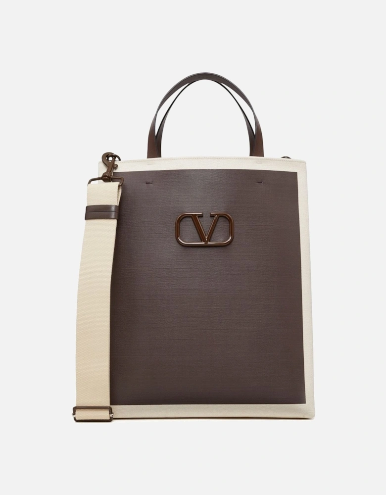 Vlogo Signature Canvas Tote