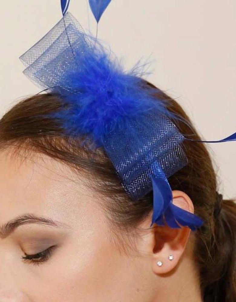 Mati Fascinator - Blue