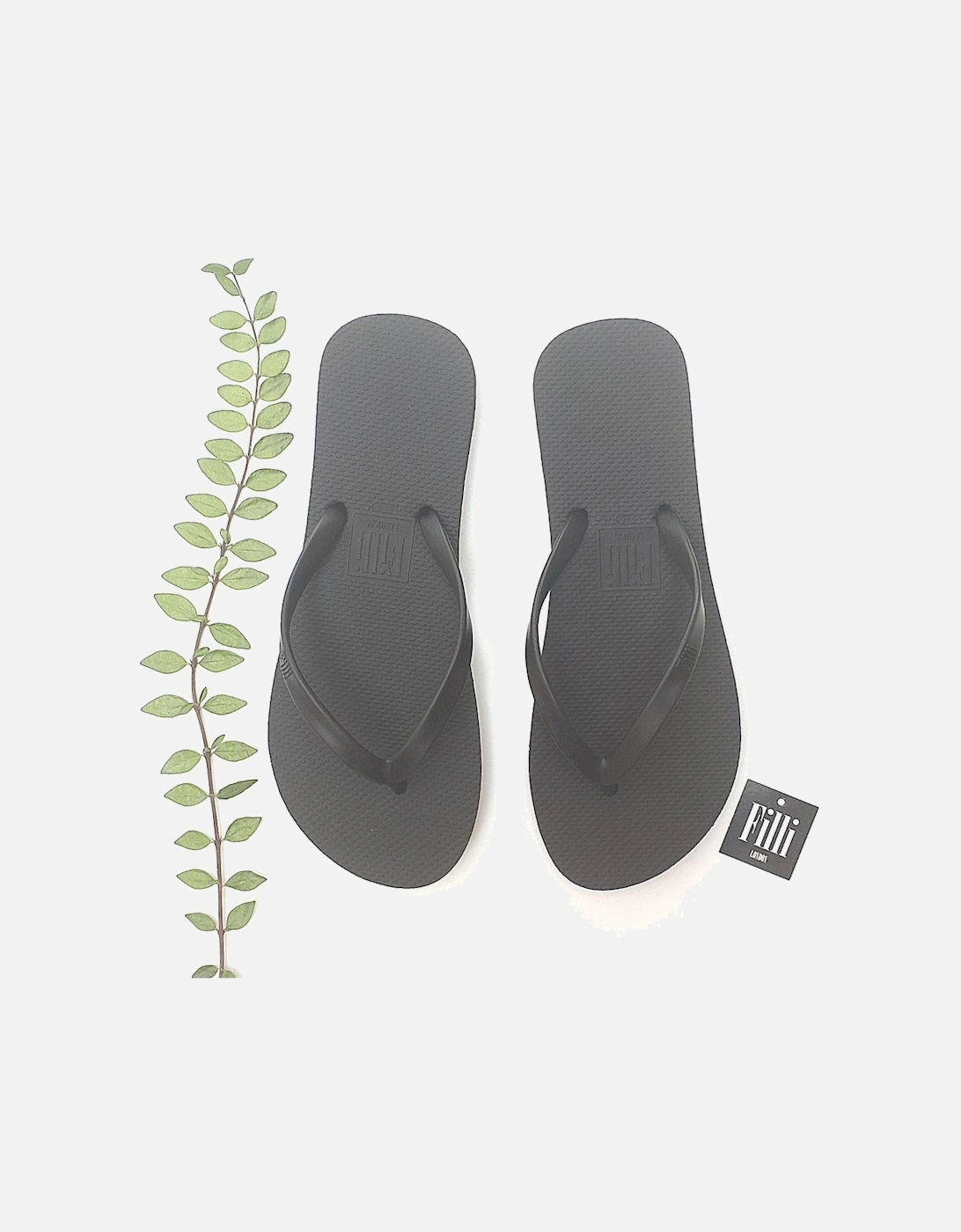 Naked Flip Flops - Black, 4 of 3