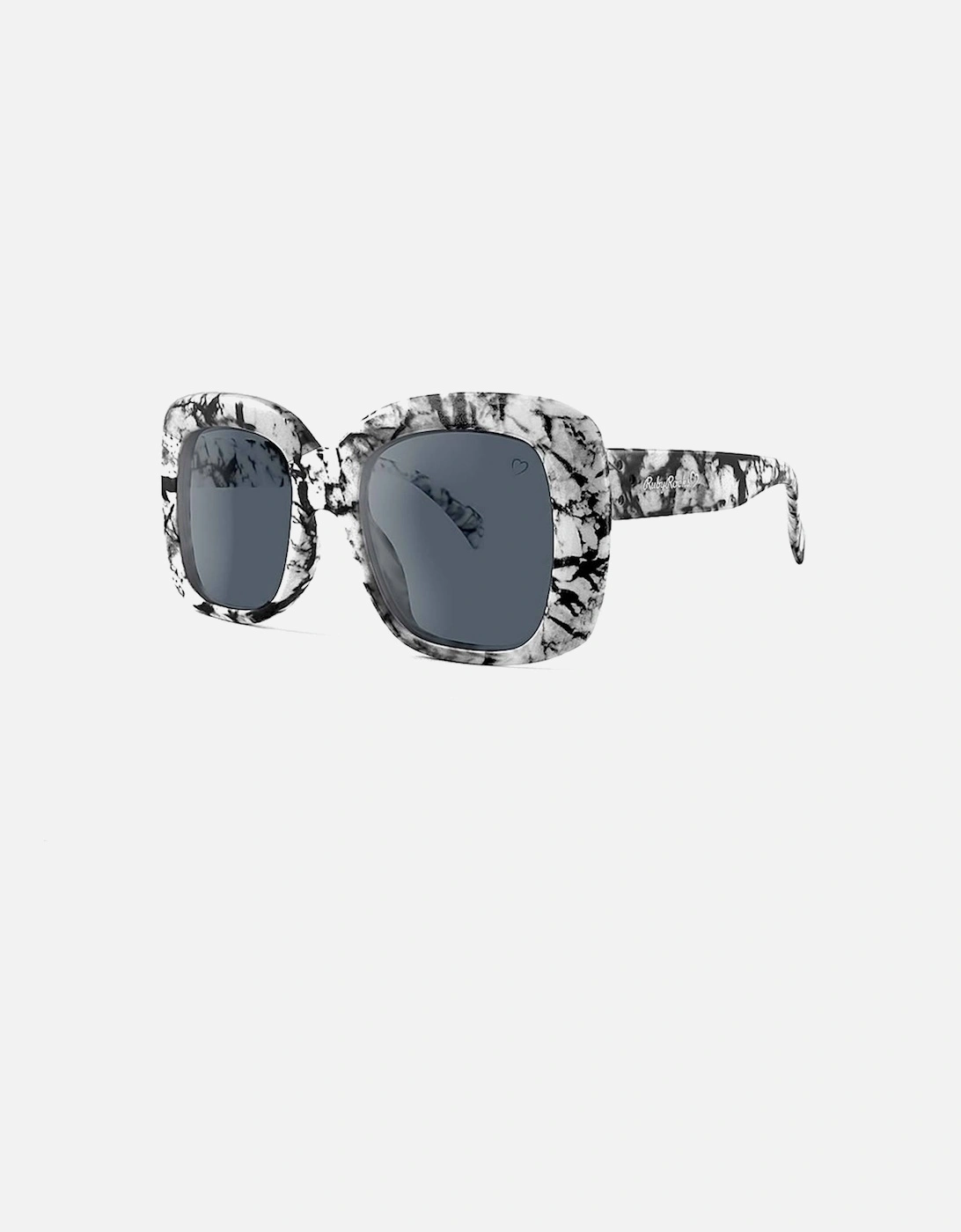 Oversized 'Montserrat' Square Sunglasses in Marble, 2 of 1