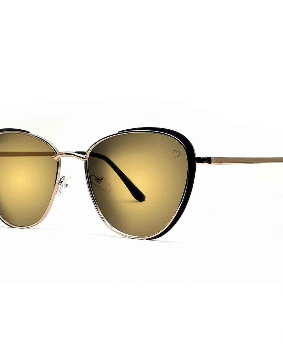 'Sam Jo' Cateye Sunglasses In Gold, 2 of 1