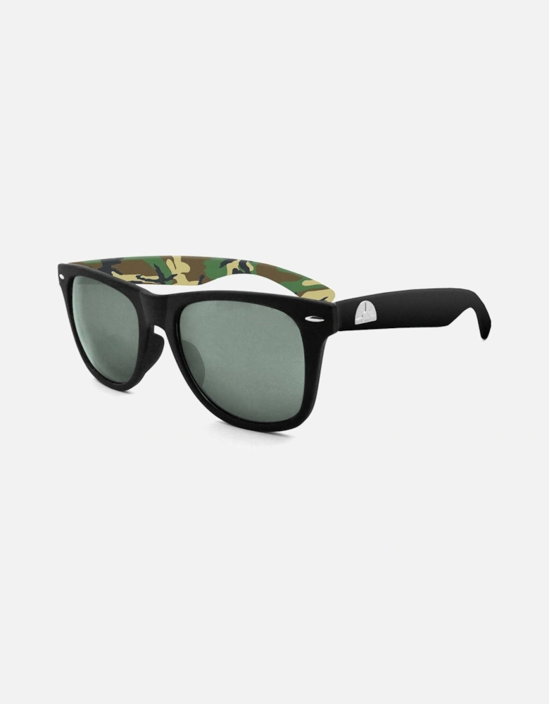 Classic 'Sandler' Retro sunglasses in Black/camo