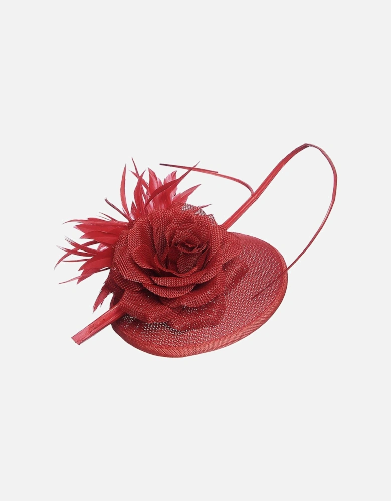 Cruz Fascinator - Red