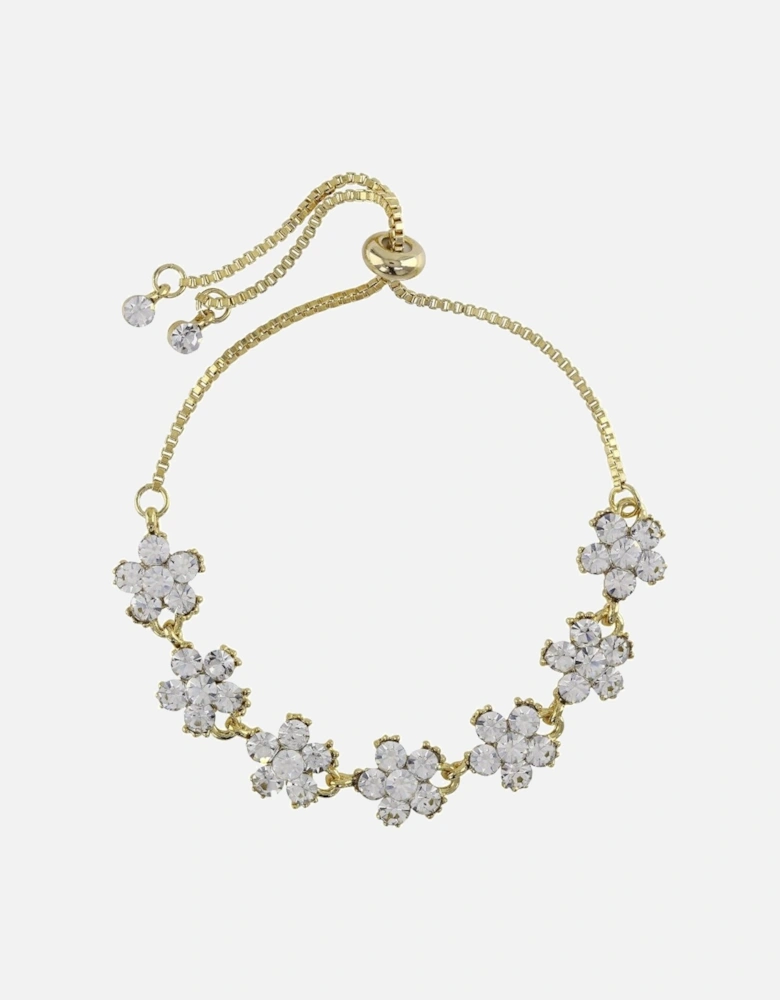 loveRocks Crystal Daisies Friendship Bracelet