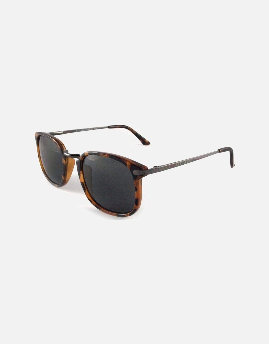 Square 'Joe' Metal Bridge Tortoiseshell Sunglasses, 2 of 1