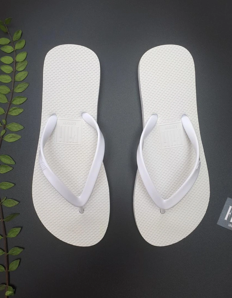 Naked Flip Flops - White