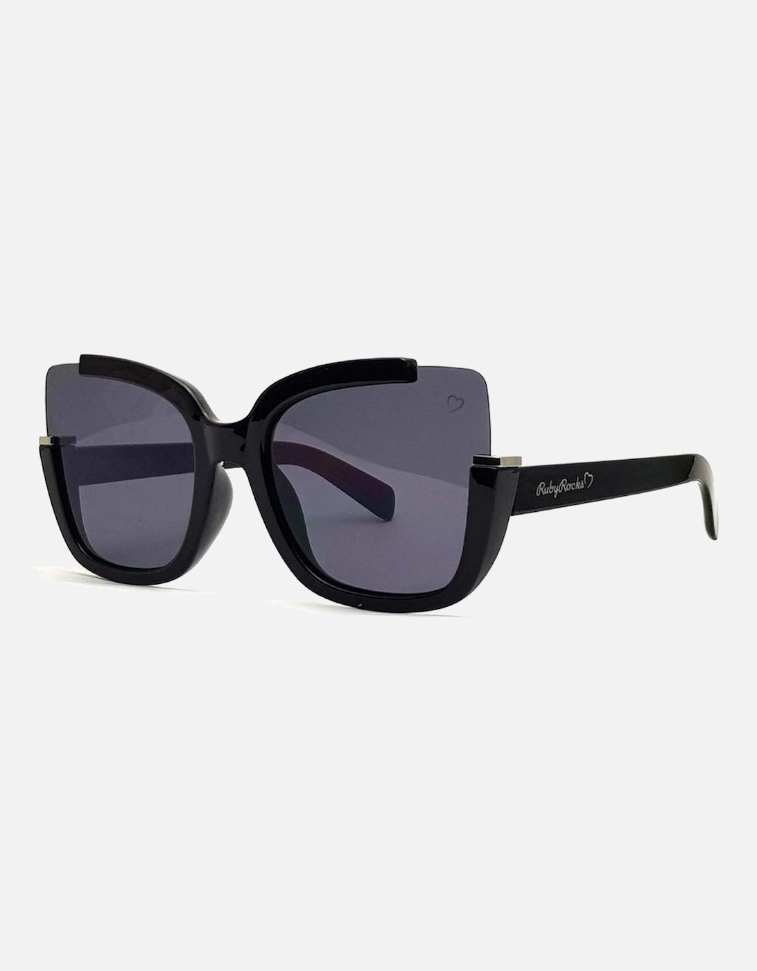 'Elizabeth' Square Sunglasses In Black, 2 of 1
