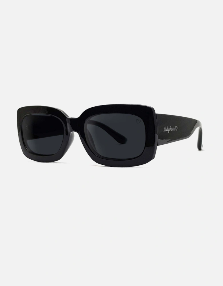 'Laura Abby' Sunglasses In Black