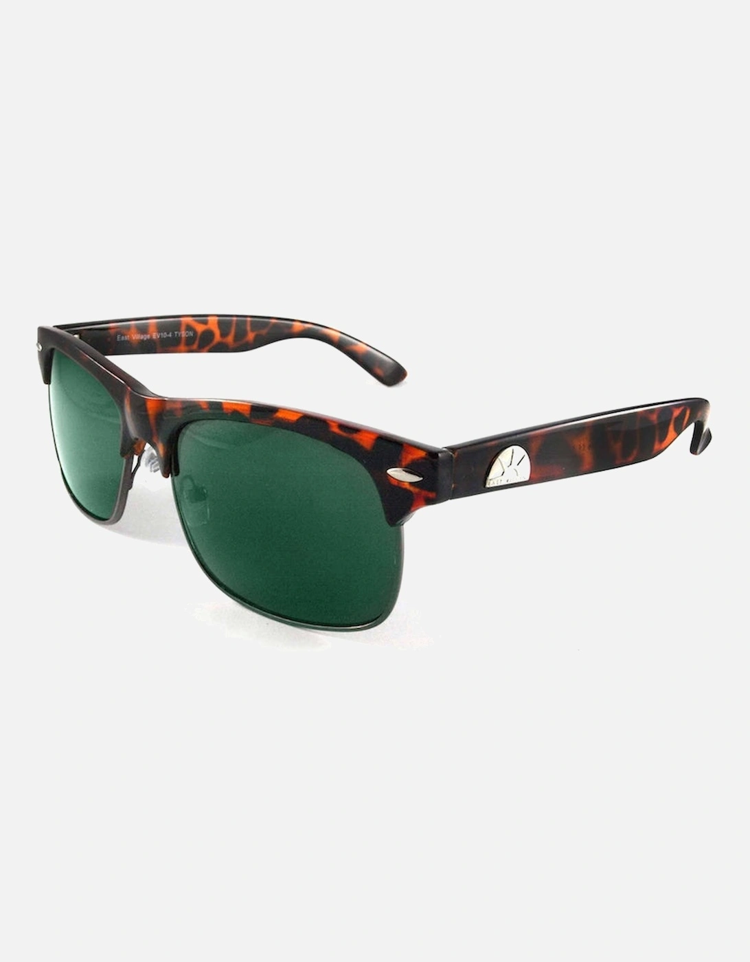 Classic 'Tyson' Retro Sunglasses in Tortoiseshell, 2 of 1