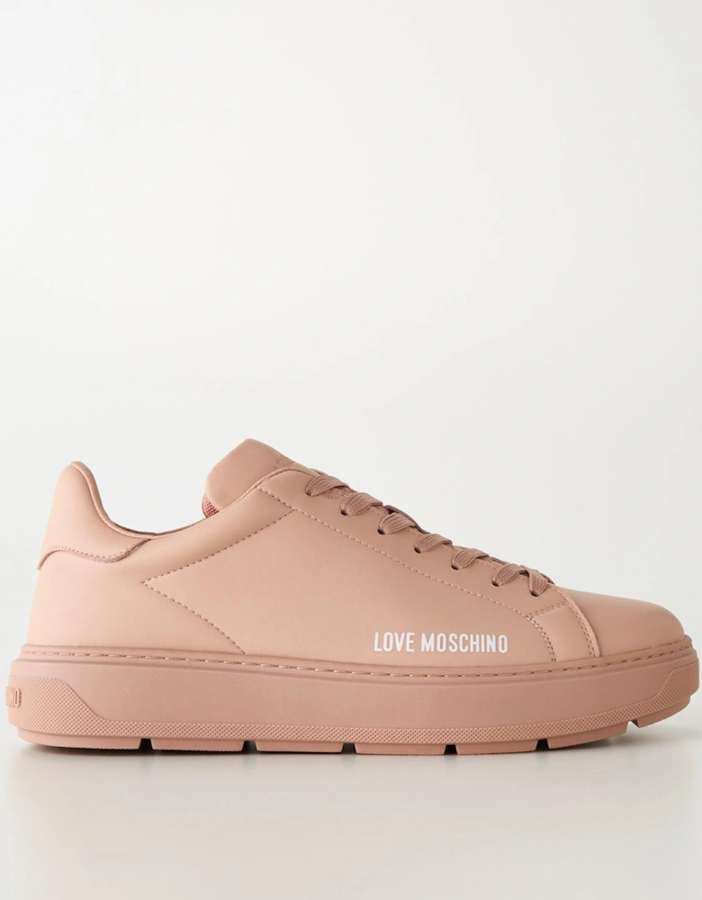 Rubberised Trainer - Pink