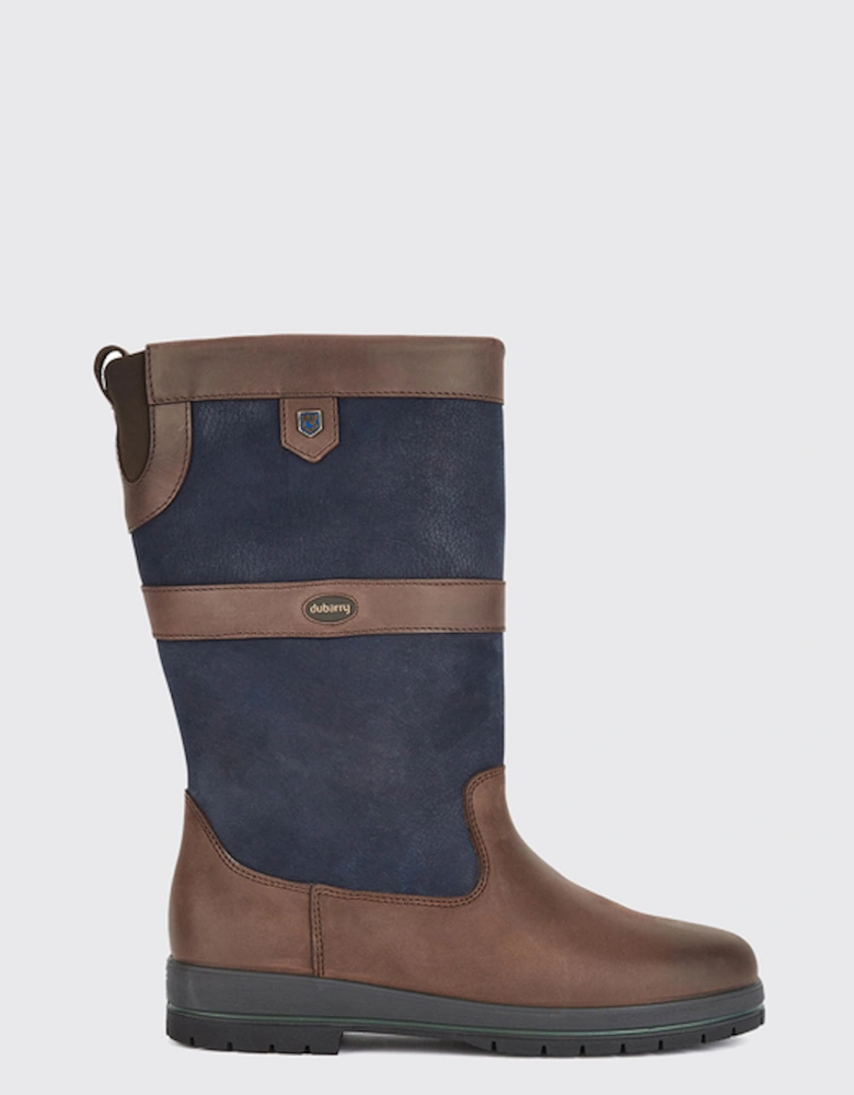 Kildare ExtraFit Country Boot Navy/Brown