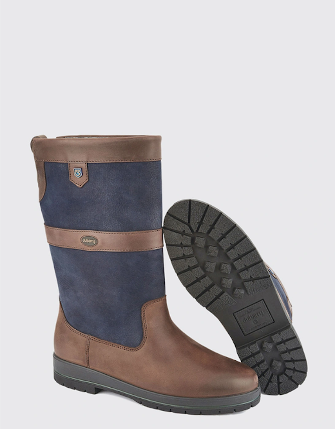 Kildare ExtraFit Country Boot Navy/Brown