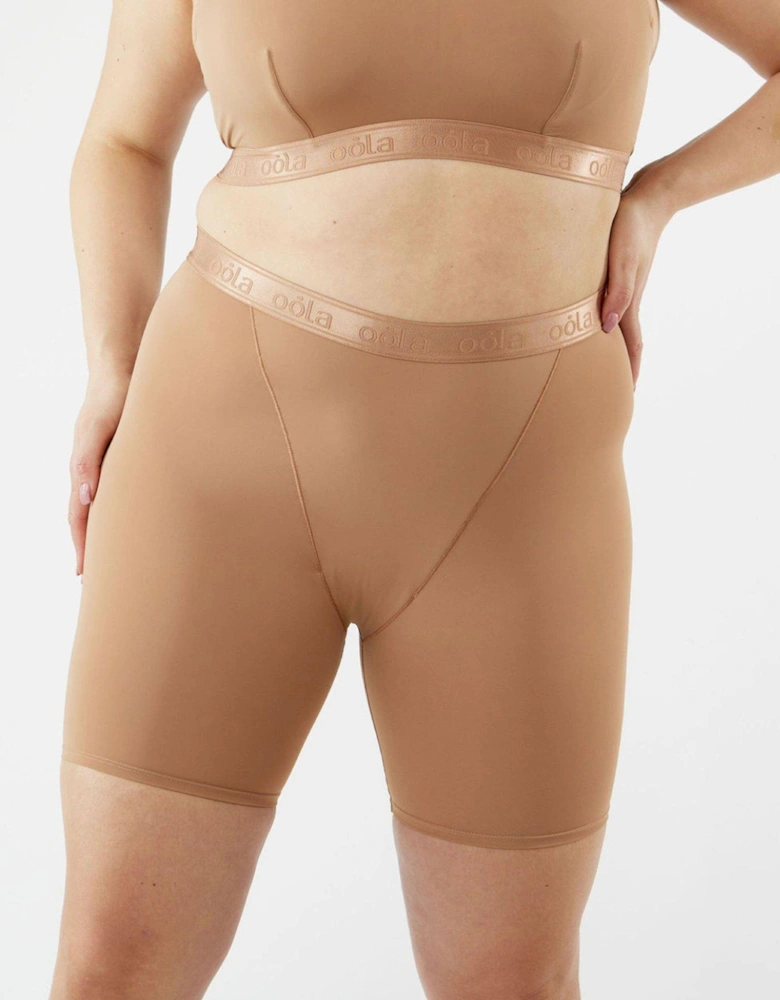 Control Cycling Short - Dark Beige