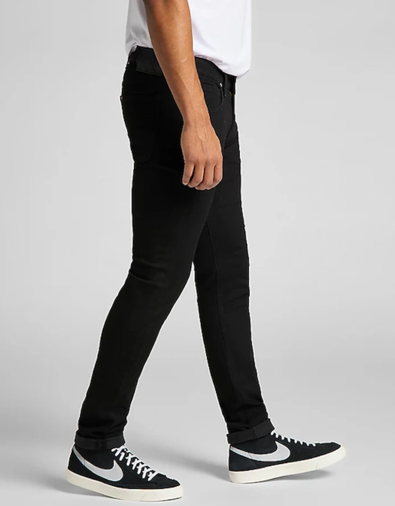 Luke Low Stretch Jeans Clean Black