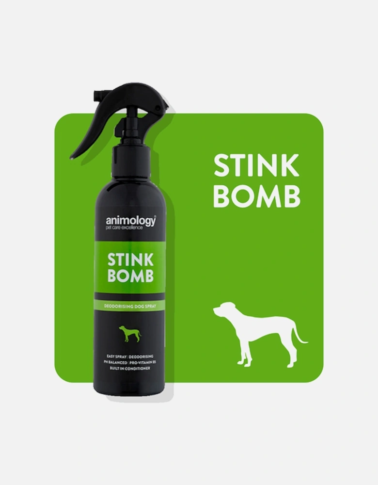 Stink Bomb Deodorising Dog Spray 250ml