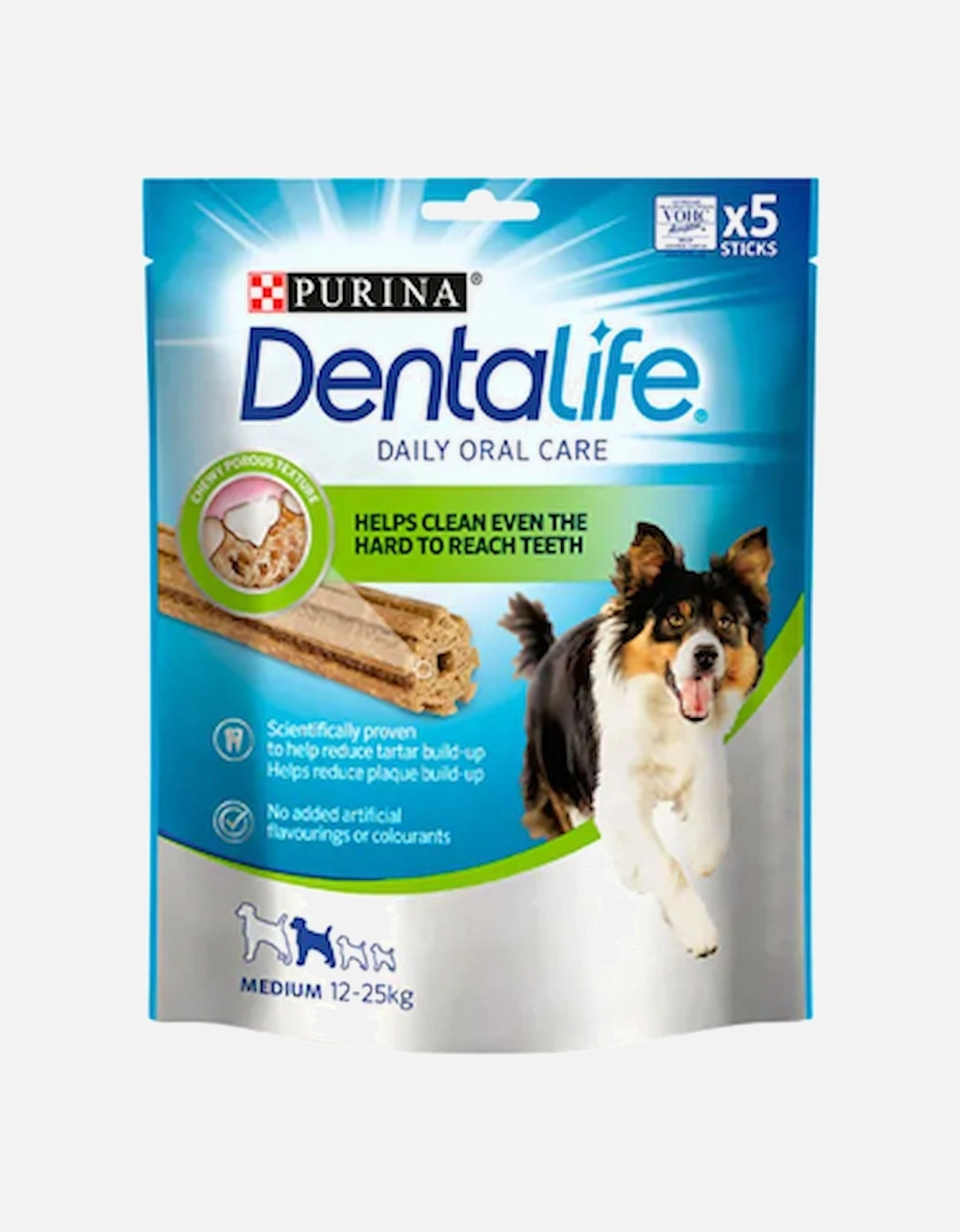 Dentalife Medium Dog Treat Dental Chews 5pk, 2 of 1