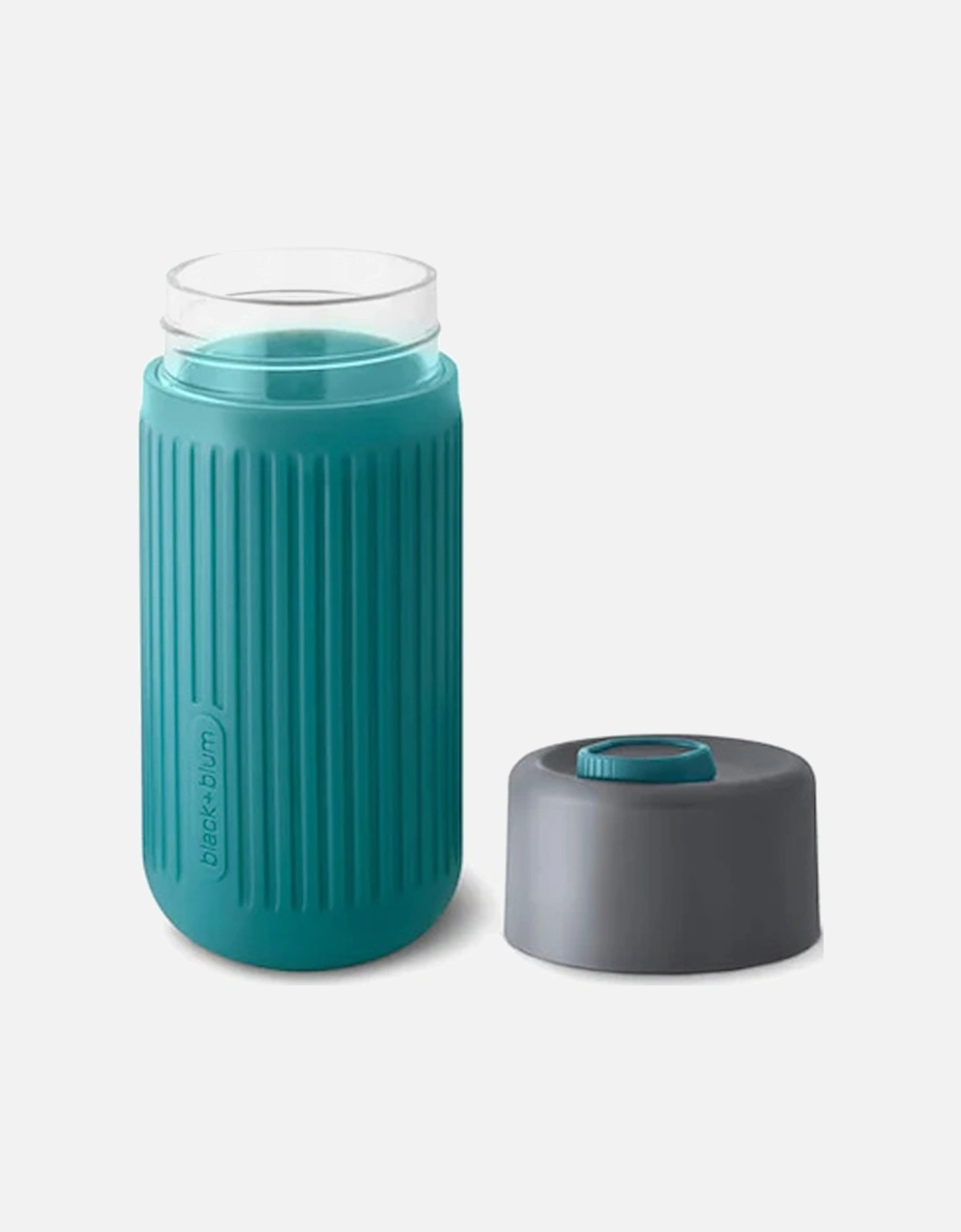 Glass Travel Cup Grey/Ocean