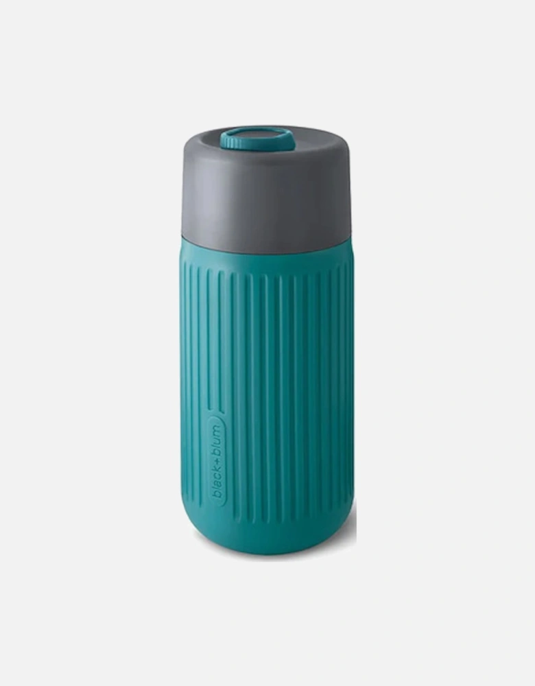 Glass Travel Cup Grey/Ocean