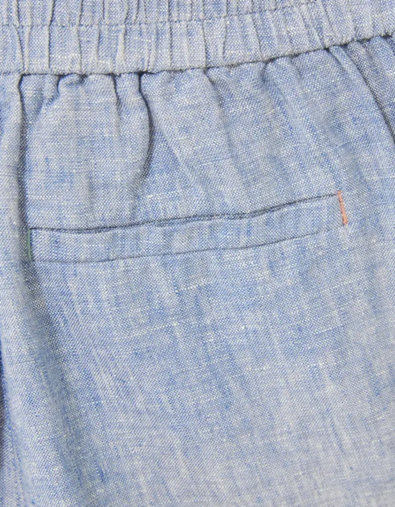 Women's Rowena Linen Short Chamb Blue