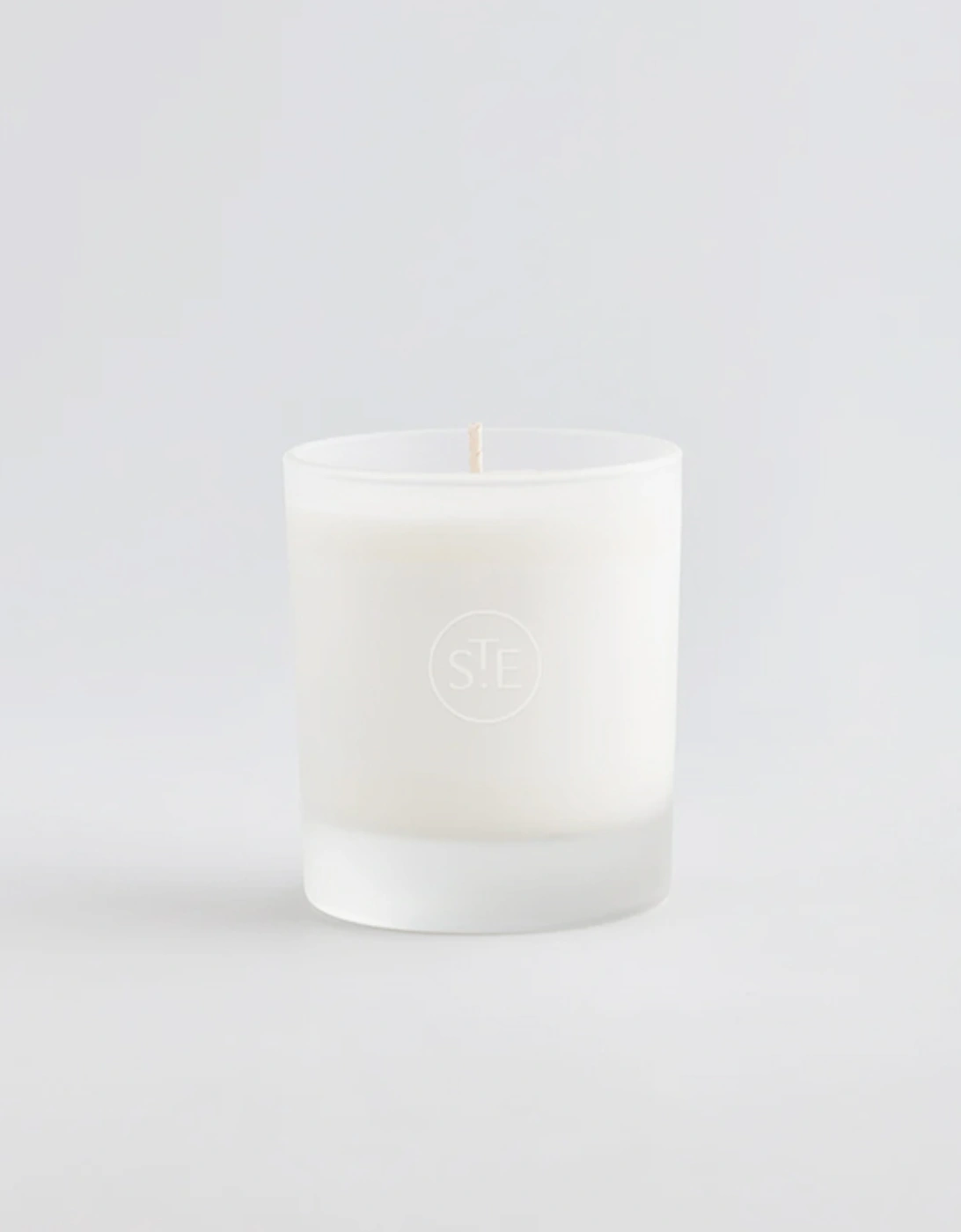 St Eval Lamorna Glass Candle Sandalwood and Cedar