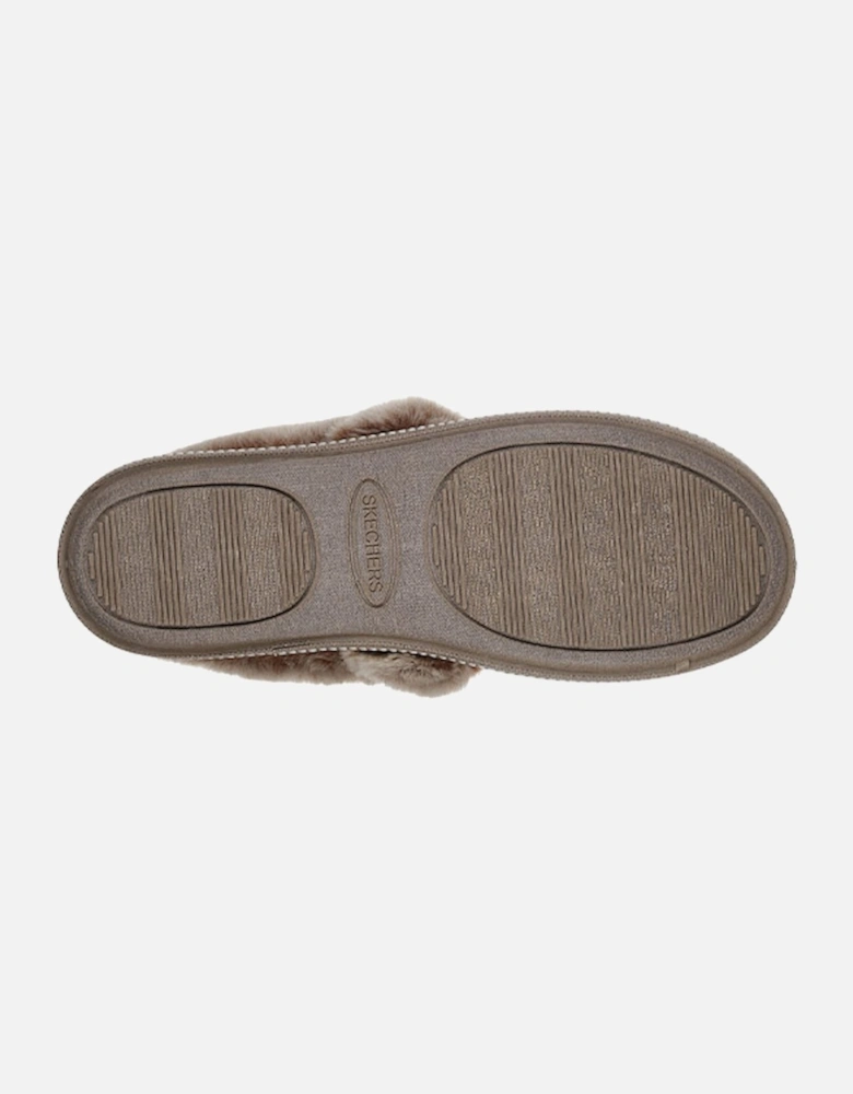 Women's Cozy Campfire Slippers Dark Taupe