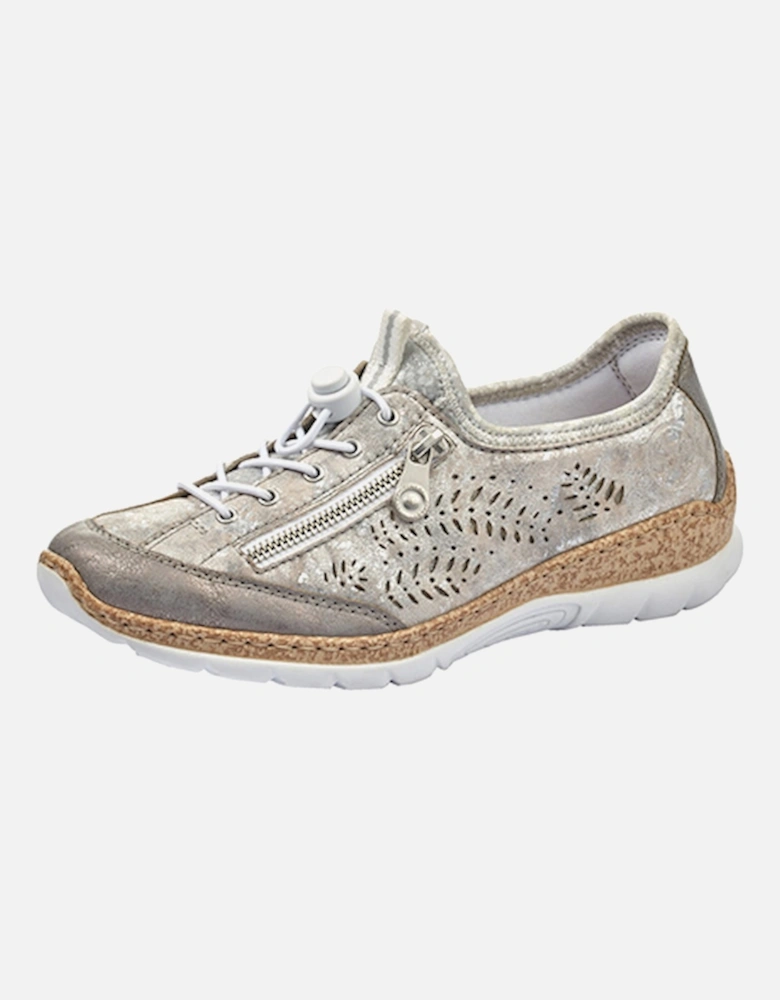 Women's N42K6-40 Shoes Slip On Grey