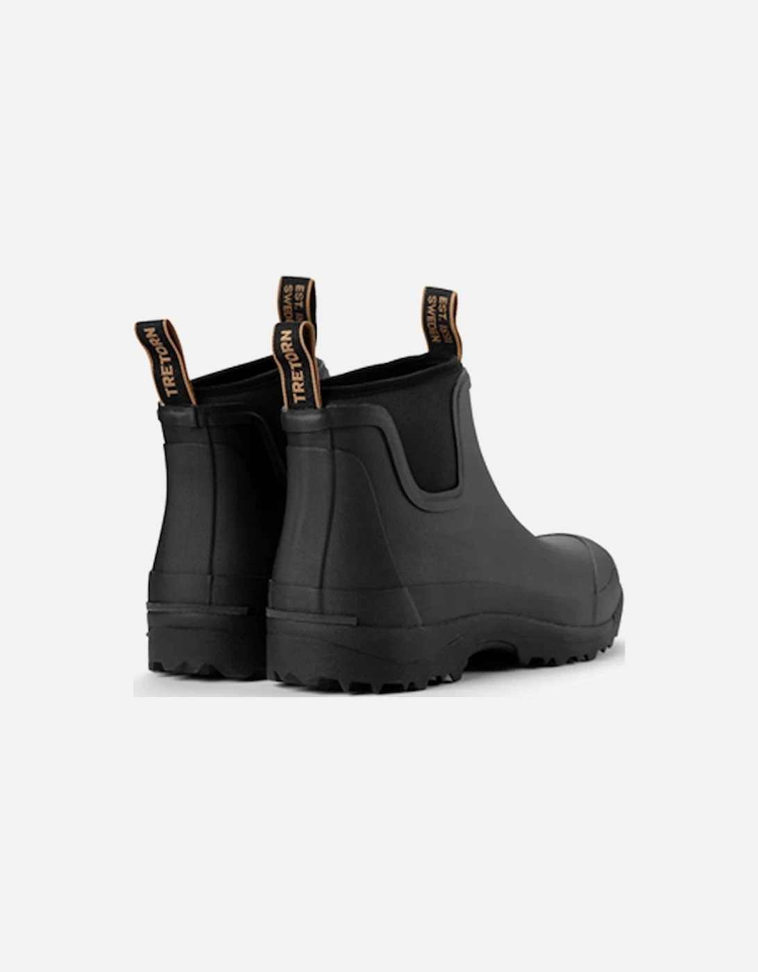 Terrang Unisex Low Neo Rubber Boot Black