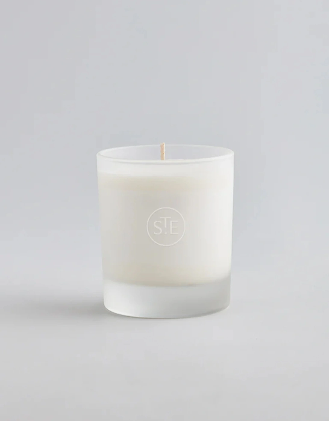 St Eval Lamorna Glass Candle Sea Salt