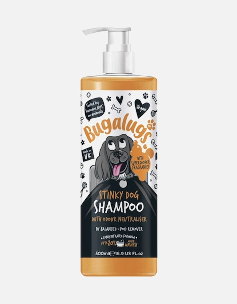 Stinky Dog Shampoo Bottle With Pump 500ml